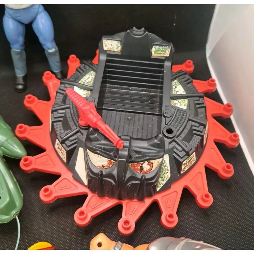 Vintage MOTU He Man Toy Lot Ram Man Roton Wind Raider Rambo Parts Repair Retro